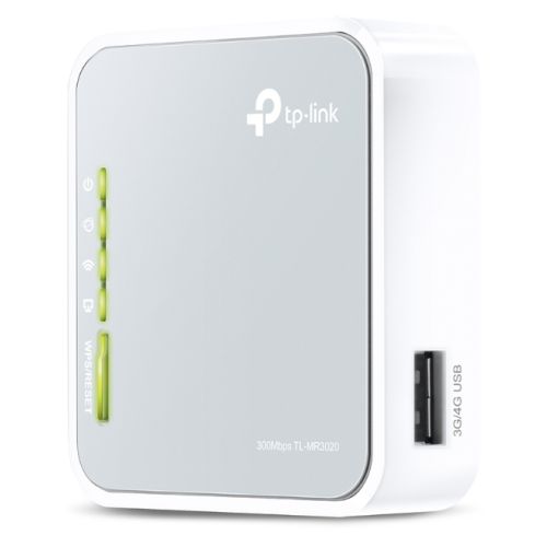 TP-LINK (TL-MR3020 V3) Portable 3G/4G Wireless N Router, Travel-Size, 150Mbps Wireless, WISP Client, AP Mode, 1x WAN/LAN TP-LINK (TL-MR3020 V3) Portable 3G/4G Wireless N Router, Travel-Size, 150Mbps Wireless, WISP Client, AP Mode, 1x WAN/LAN